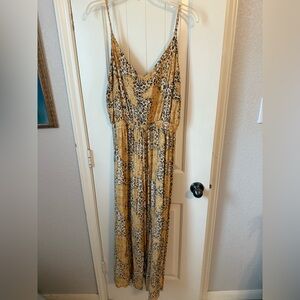 Yellow Printed Jumper